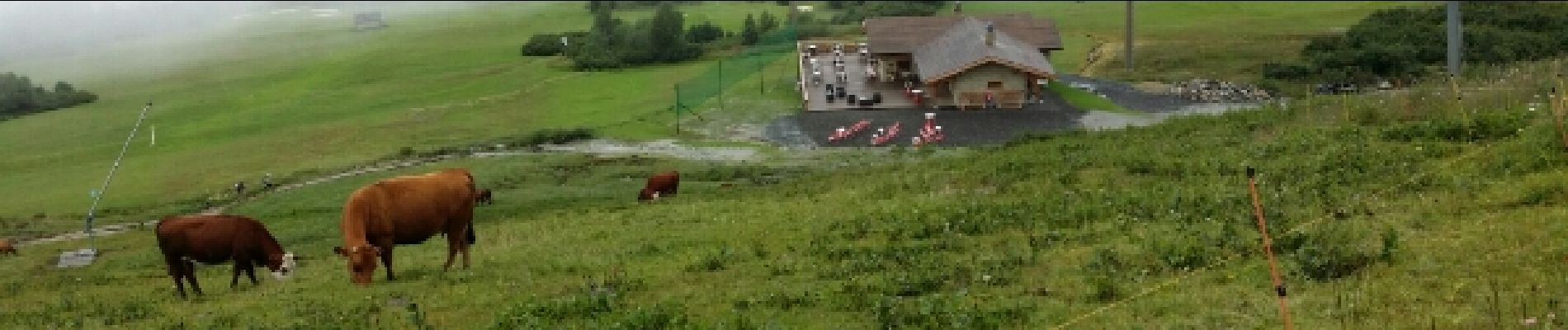 Randonnée Marche Bourg-Saint-Maurice - Le tour du golf - Photo