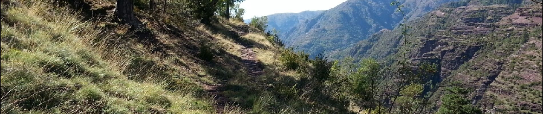 Tocht Stappen Beuil - Gorges du Cians - AR sur les corniches  - Photo