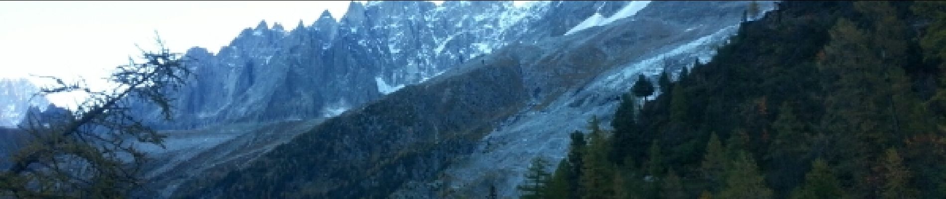 Point d'intérêt Chamonix-Mont-Blanc - passage à 1800 m  - Photo