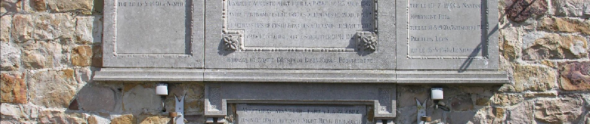 Point d'intérêt Assesse - Monument aux Morts de Sart-Bernard - Photo