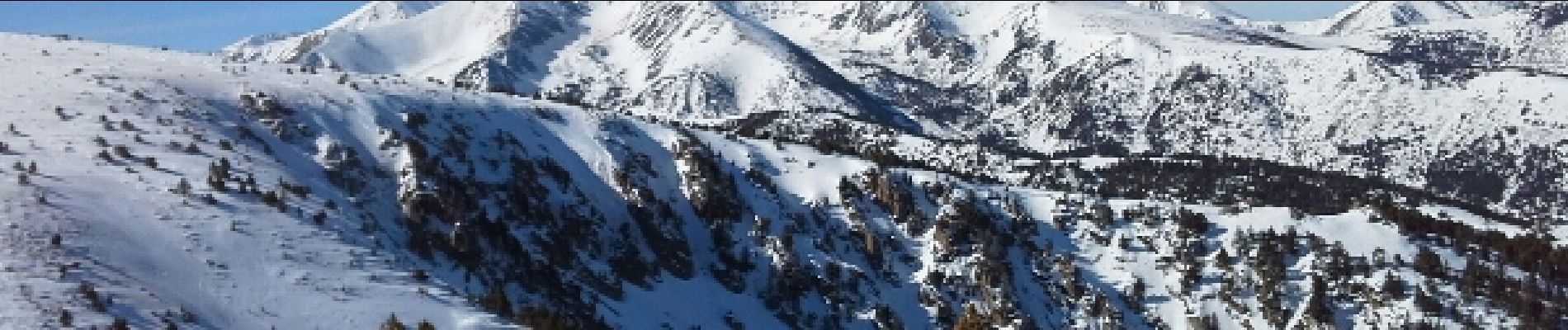 Excursión Raquetas de nieve Mantet - Cime de Pomarole - Photo