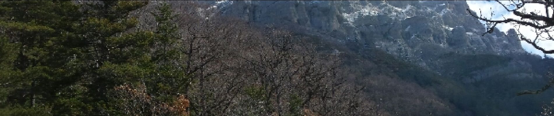 Tour Wandern Die - Abbaye de Valcroissant - 06 avril 15 - Photo