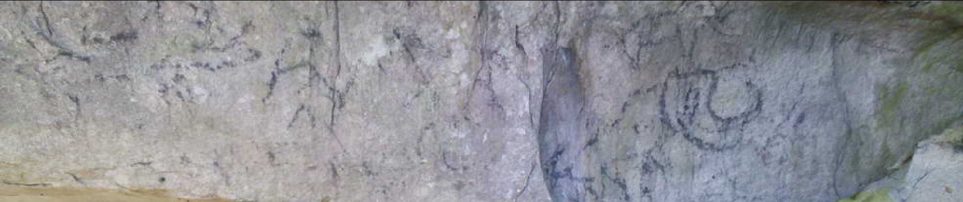 Point d'intérêt Arbonne-la-Forêt - 04 - Peintures préhistoriques (début du 3e millénaire après JC) - Photo
