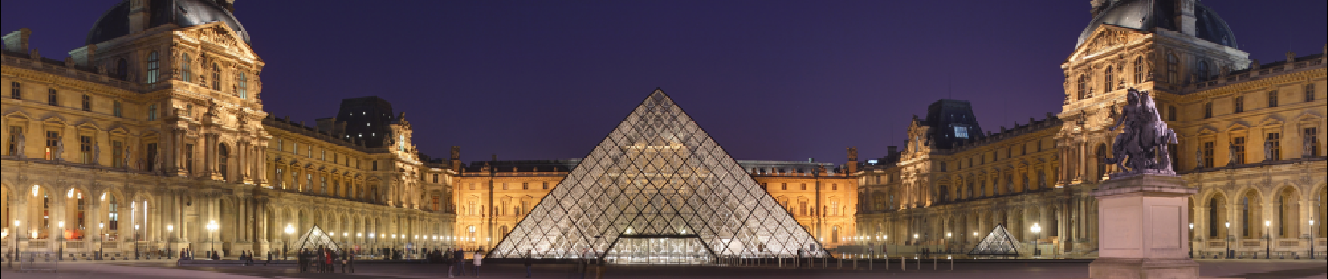 Point d'intérêt Paris - Pyramide du Louvre - Photo