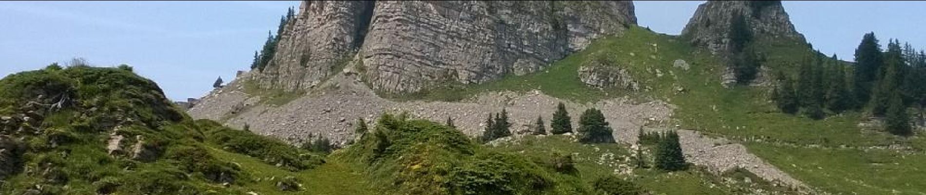 Tocht Stappen Gündlischwand - Schynige Platte chemin panoramique 06.07.15 - Photo
