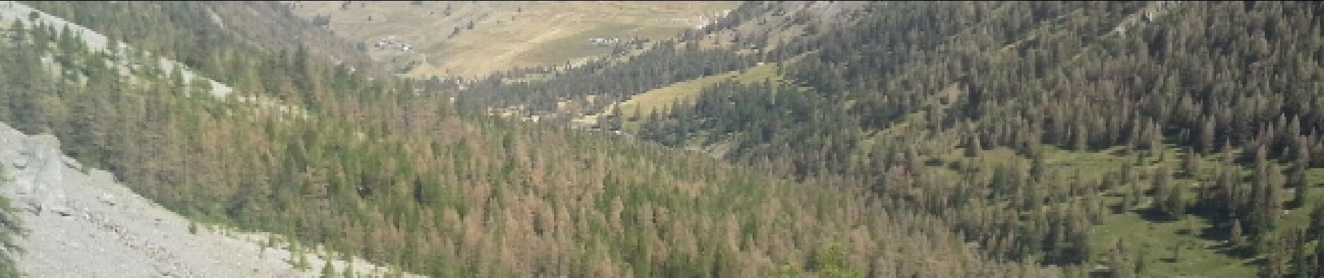 POI Ceillac - vue sur la vallée du Cristillan - Photo