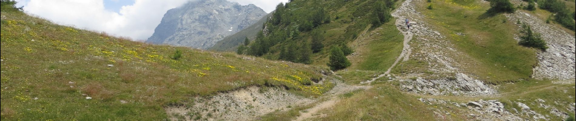 Tour Wandern Abriès-Ristolas - collette et crête de Gilly - Photo