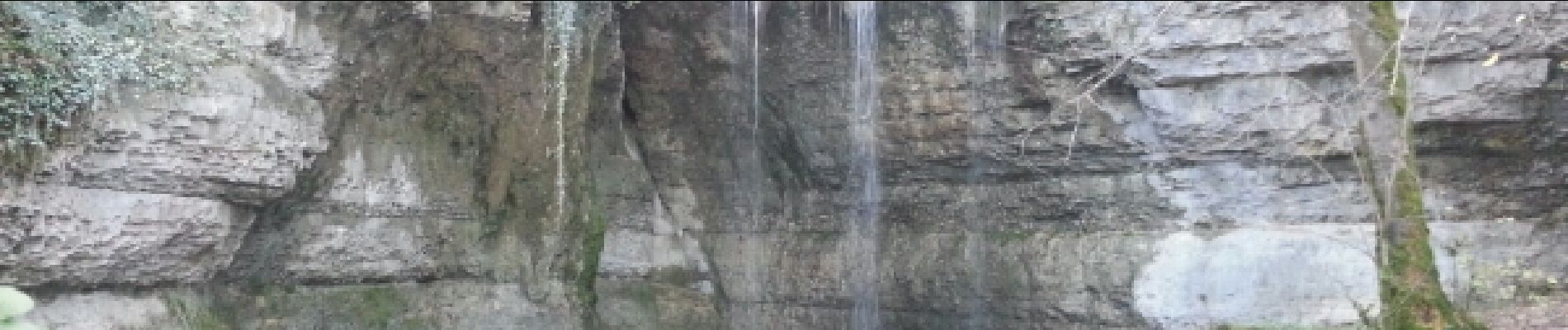 Randonnée Marche Optevoz - rando cascade de la roche - Photo