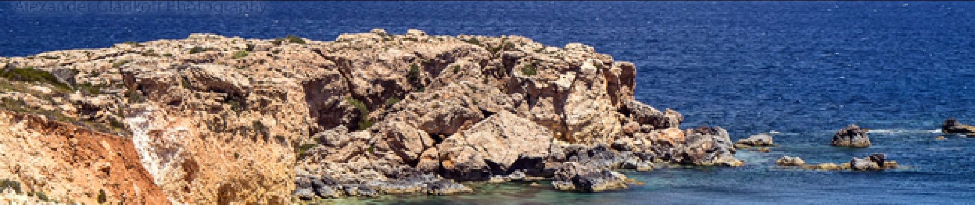Punto de interés Il-Mellieħa - Vue sur la presqu'île de Cirkewwa - Photo