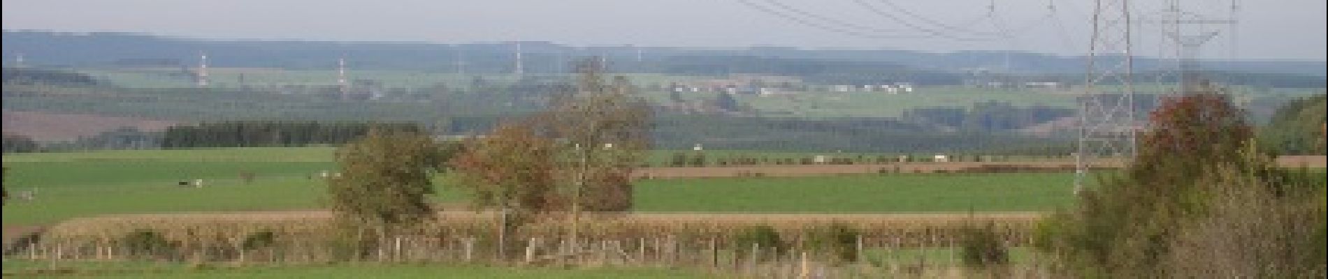 Point d'intérêt Houffalize - Panorama depuis Alhoumont - Photo
