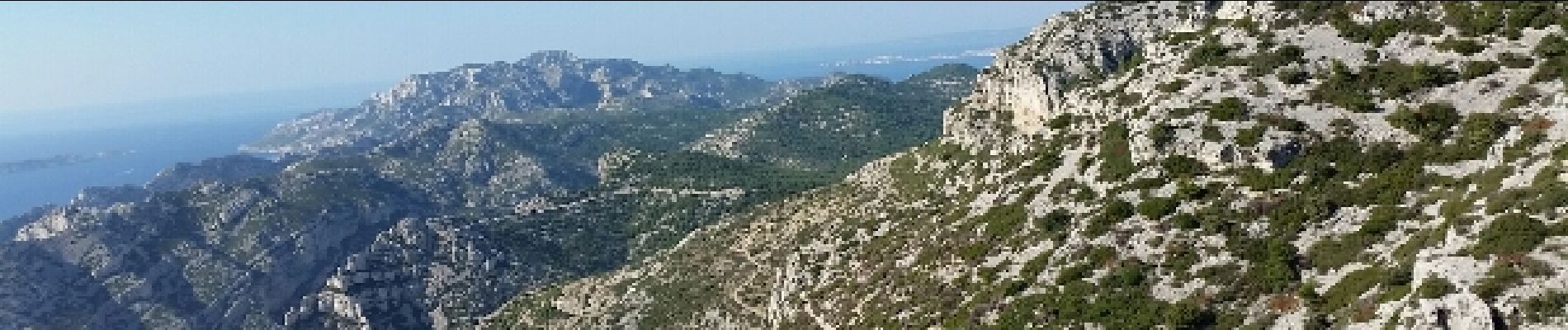 Randonnée Marche Marseille - tour du mont puget par le vallon de l'herbe - Photo
