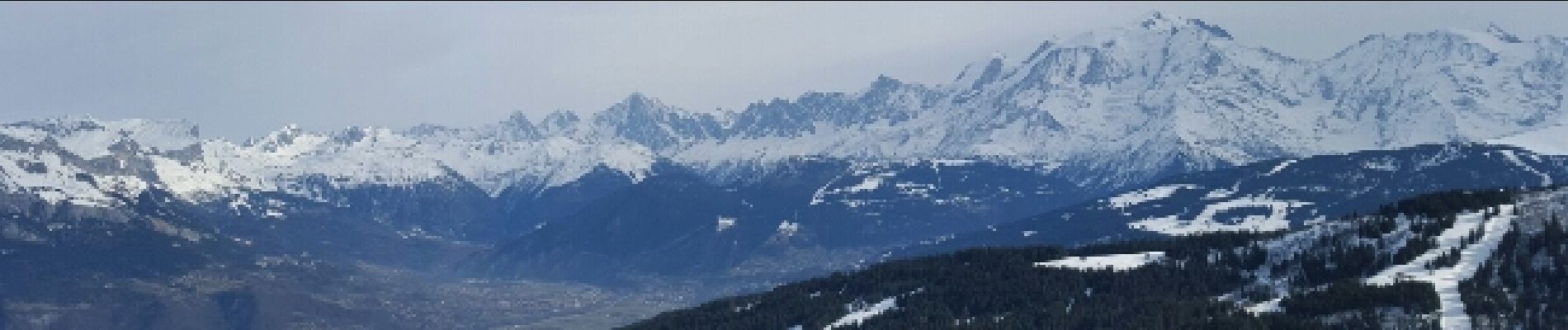 Tocht Sneeuwschoenen Cordon - avenaz - Photo