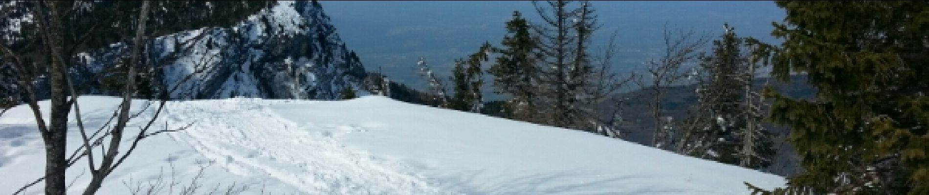 Randonnée Raquettes à neige Autrans-Méaudre en Vercors - La Gde Brèche La Buffe La Sure - Photo