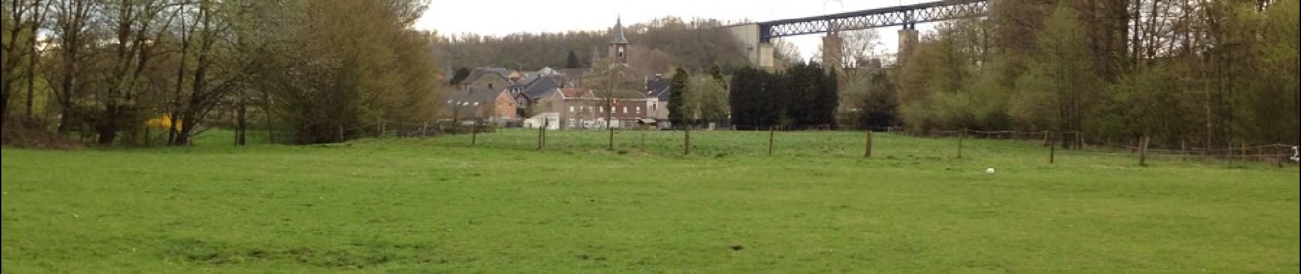 Tocht Stappen Blieberg - Moresnet et le plus long viaduc d’Europe - Photo