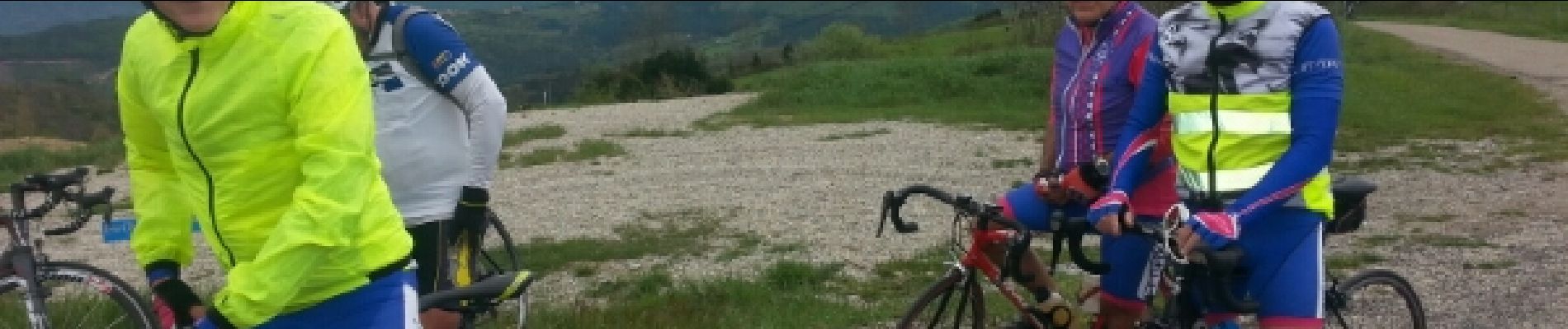 Tour Fahrrad Saint-Péray - Col des Croix de Creysseille 114 km 26 04 2016 - Photo