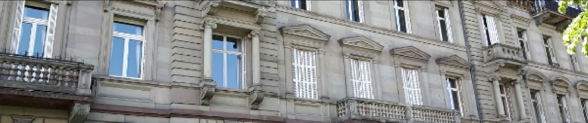 Point d'intérêt Strasbourg - Point 39 - Façades monumentales de résidences officielles pour hauts fonctionnaires impériaux - 1882 - Photo