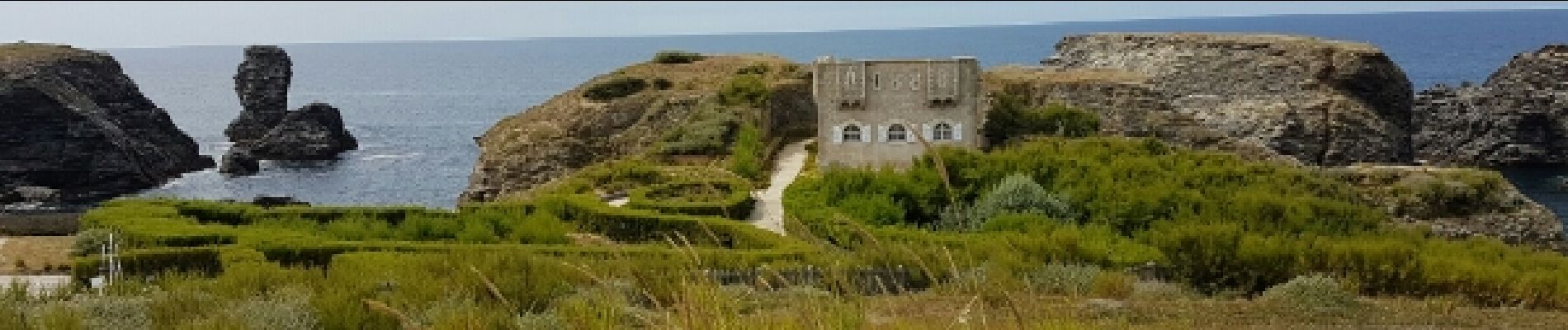 Tocht Stappen Sauzon - pointe des poulains  - Photo