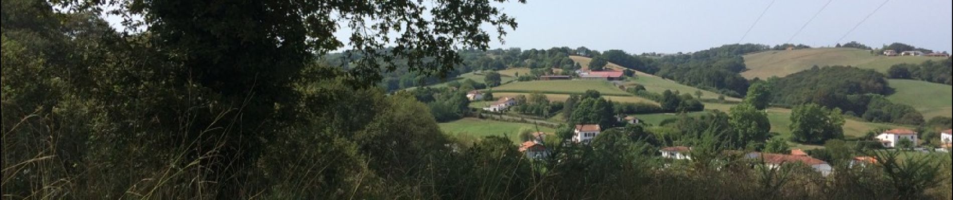 POI La Bastide-Clairence - vue sur Pessarou - Photo