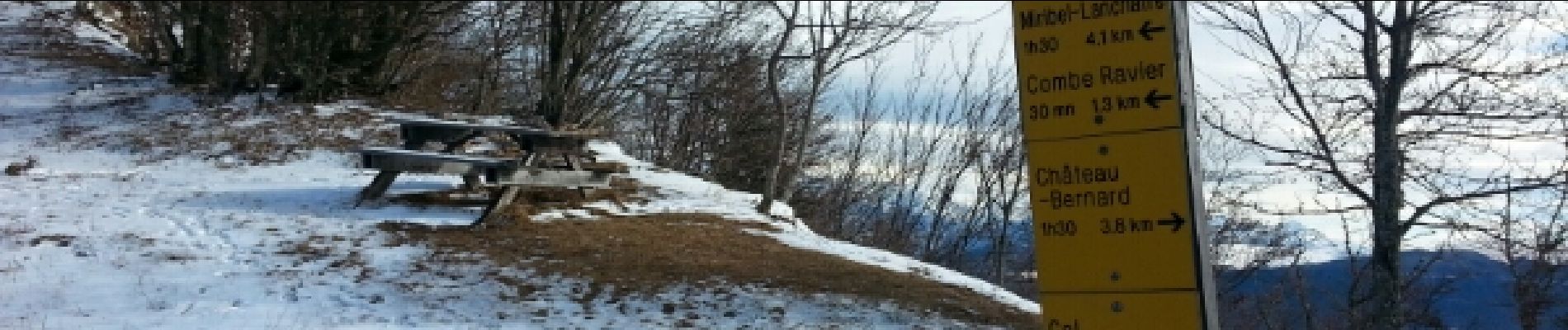 Tocht Stappen Miribel-Lanchâtre - Les crêtes de la Ferrière - Photo