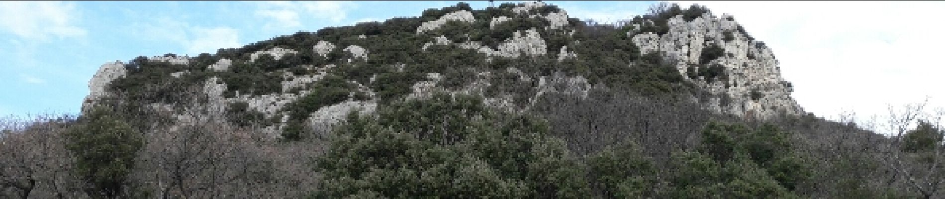 Point d'intérêt Suzette - Le Mont St Amand vu d'en bas, côté sud  - Photo