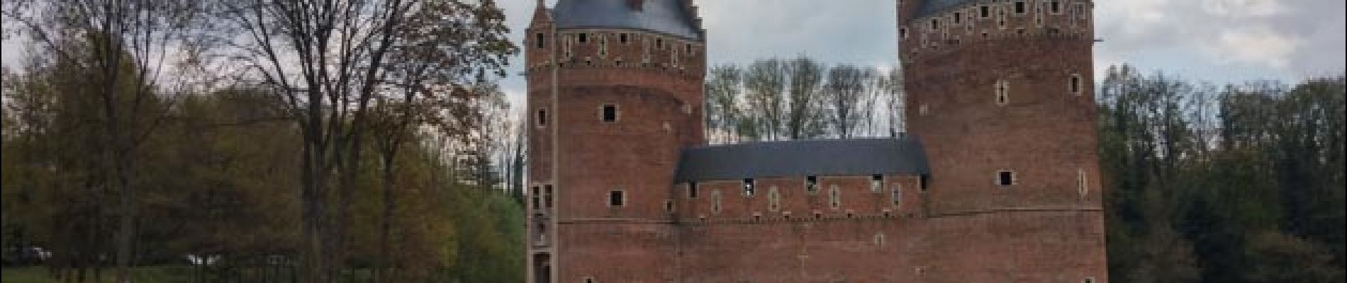 Point d'intérêt Beersel - Vue du château - Photo