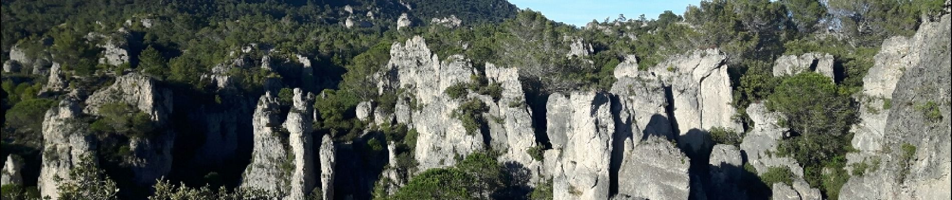 Percorso Marcia Mourèze - le cirque de Mourèze - Photo