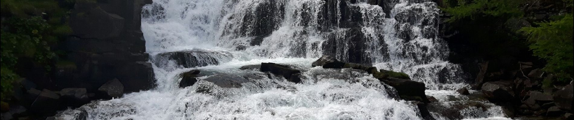 Trail Walking Névache - la cascade de fondcouverte - Photo