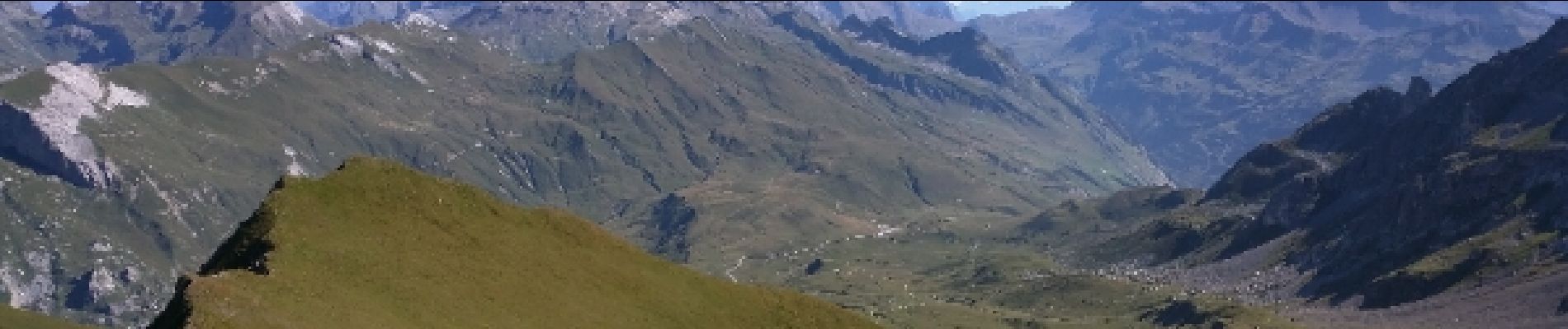 Tocht Stappen La Plagne-Tarentaise - du refuge de Pressey au plan de la laie par la brèche de Parozan - Photo