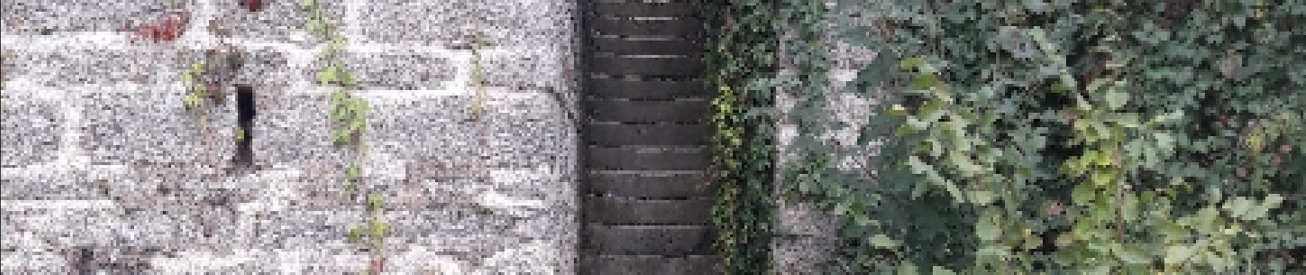 Punto de interés Fesches-le-Châtel - Escaliers étroits - Photo