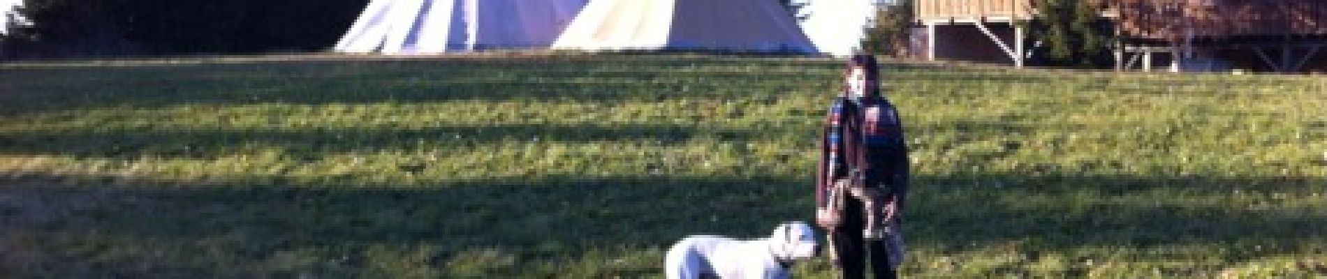 Point d'intérêt Les Déserts - tipi - Photo