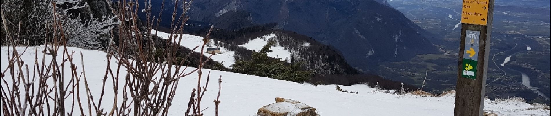 Randonnée Raquettes à neige Autrans-Méaudre en Vercors - Le Signal de Nave - Photo