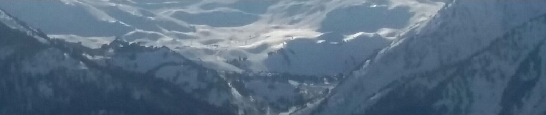 Tocht Sneeuwschoenen Montvalezan - Le grand tour en raquettes du domaine skiable de la rosière  - Photo
