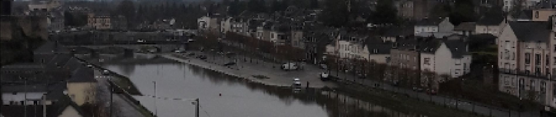 POI Mayenne - Vue de la Mayenne du viaduc - Photo