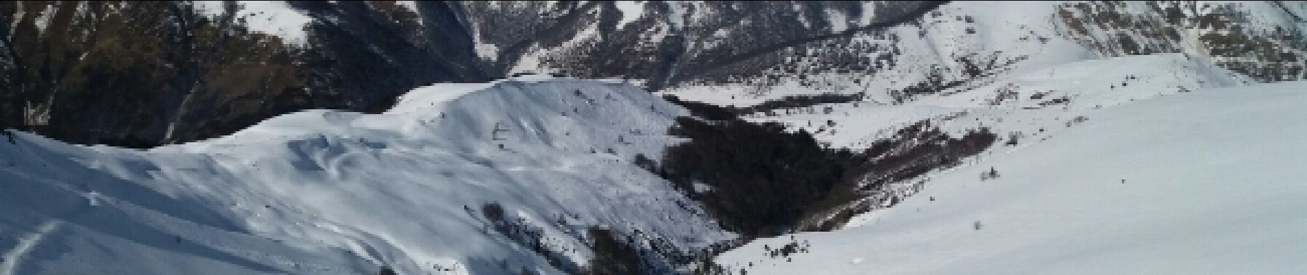 Randonnée Raquettes à neige Béost - boucle de l'Aubisque - Photo