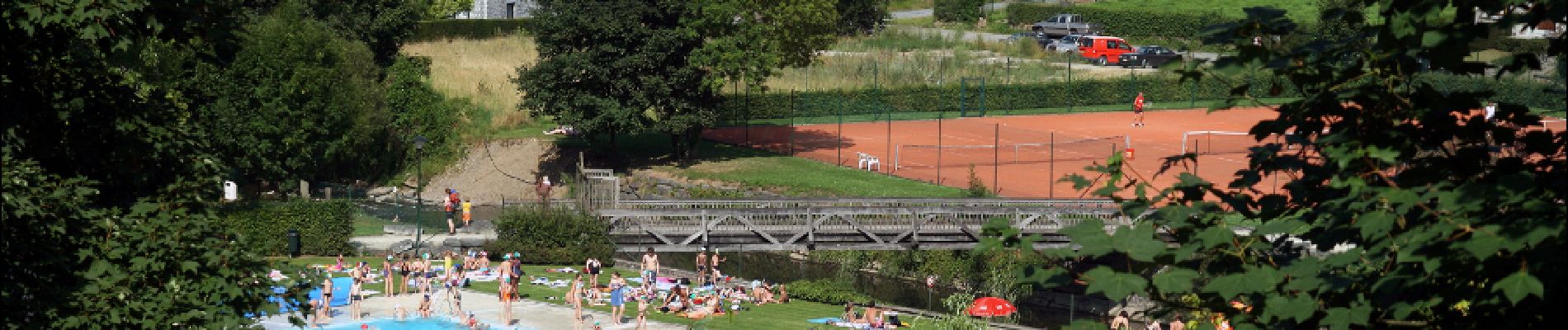 Point of interest Rochefort - Parc des Roches (listed park with swimming pool, mini-golf, playground, tennis...) - Photo