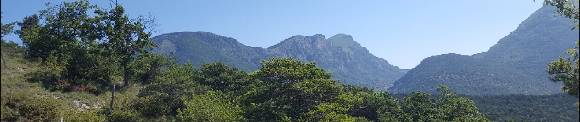 Tour Wandern Bourdeaux - le chemin des Huguenots de bourdeaux à la chaudiere  par variante - Photo