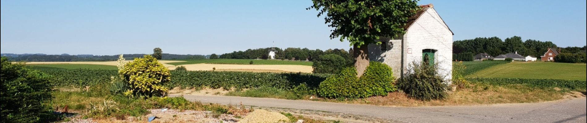 Percorso Bicicletta Ronse - beau paysages  - Photo