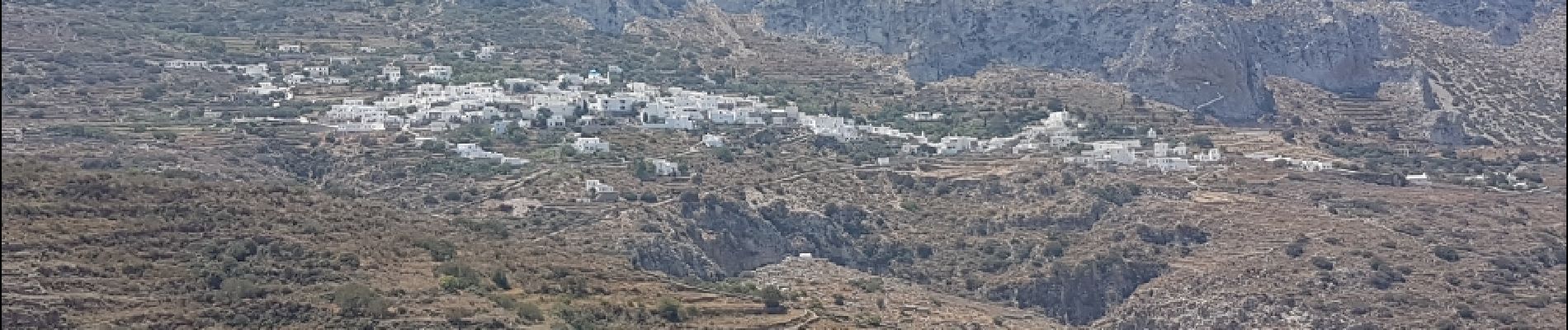 Percorso Marcia Αιγιάλη - Amorgos Randonnée 4 Aegiali - Photo