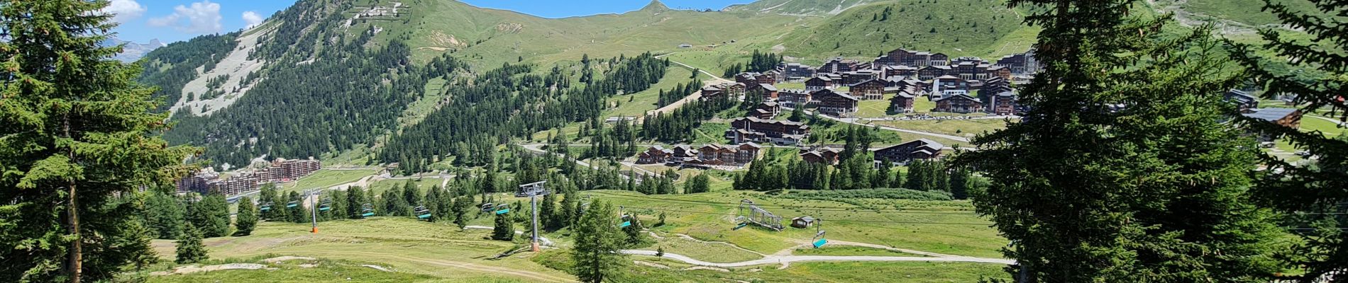 Trail Walking La Plagne-Tarentaise - Plagne Village Belle Plagne Mont St Jacques  - Photo