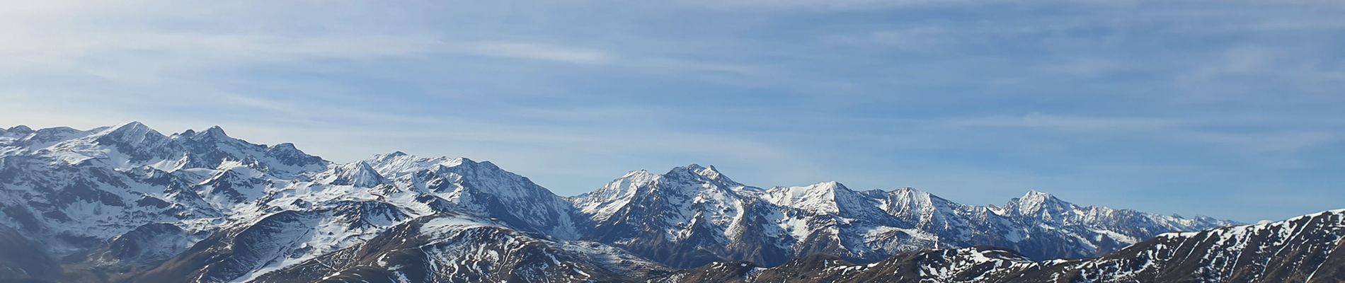 Tocht Stappen Cirès - haute-définition cap de la lie  départ de Cires avec la cordee  - Photo