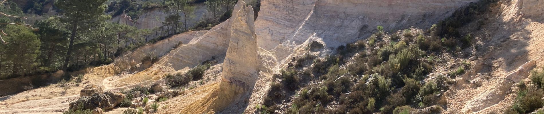 Randonnée Marche Rustrel - Colorado provençal - Photo