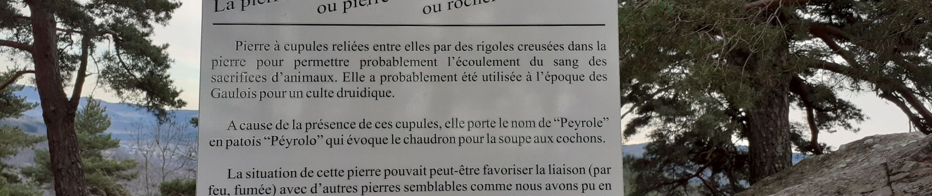 Tocht Stappen Labatie-d'Andaure - Le rocher de Peyrolle Labatie d Andaure - Photo