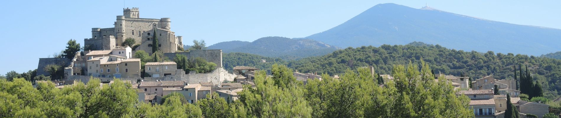 Tour Wandern Le Barroux - PF-Le Barroux - Monastère-Le Barroux-La Roque Alric - Photo