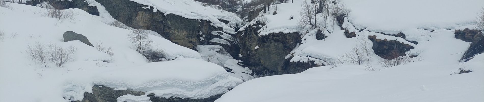 Trail Walking Bonneval-sur-Arc - L'Ecot et le plateau - Photo