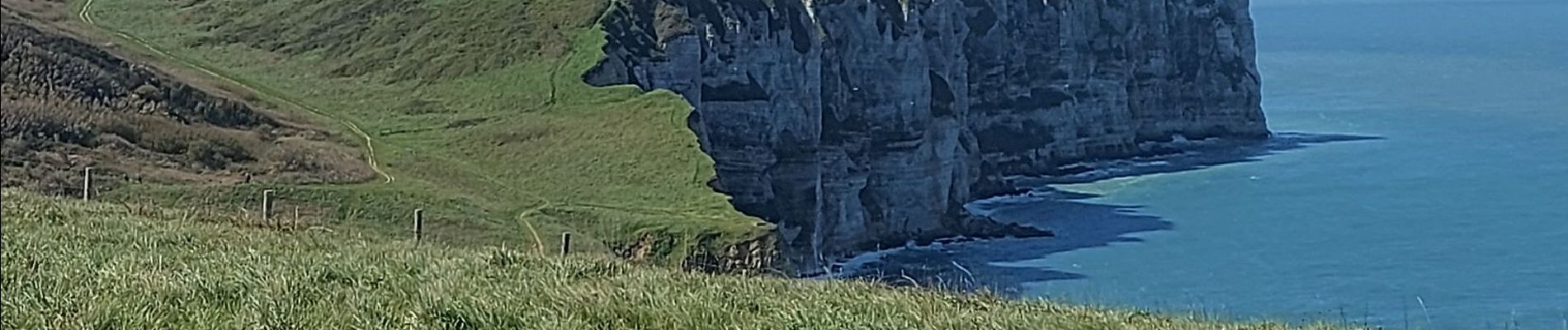 Randonnée Marche Étretat - Falaise d'Etretat - Photo