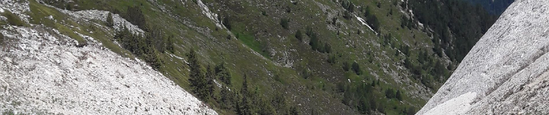 Tour Wandern Bourg-Saint-Maurice - arc 1950 col des frettes arc 1800 station internationale  - Photo