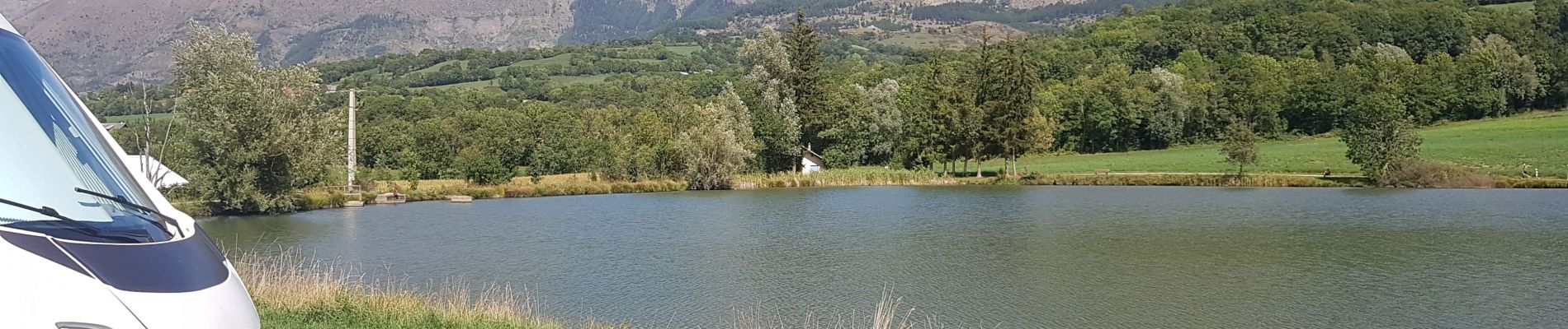 Tour Mountainbike Saint-Bonnet-en-Champsaur - lac barbeyroux - Photo