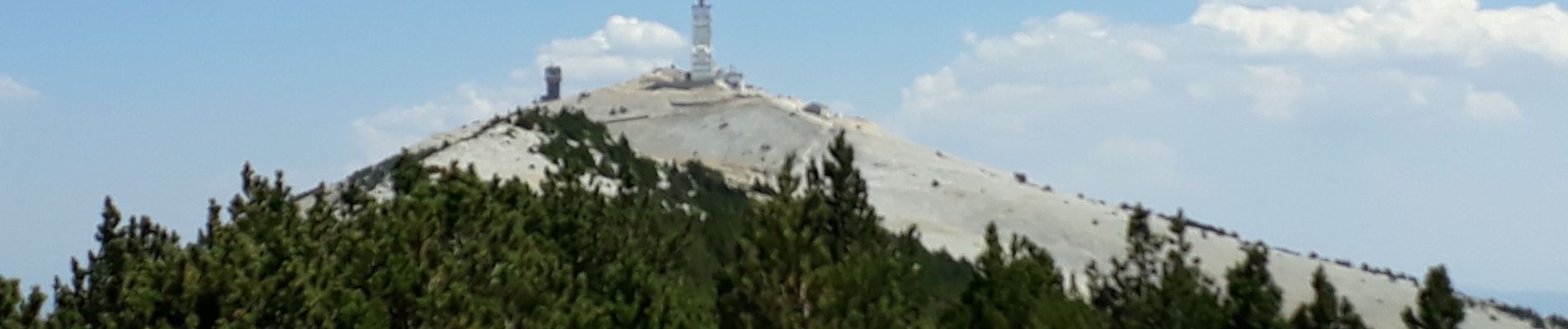 Tocht Stappen Brantes - Ascencion du Ventoux sur 2 jours j1 - Photo