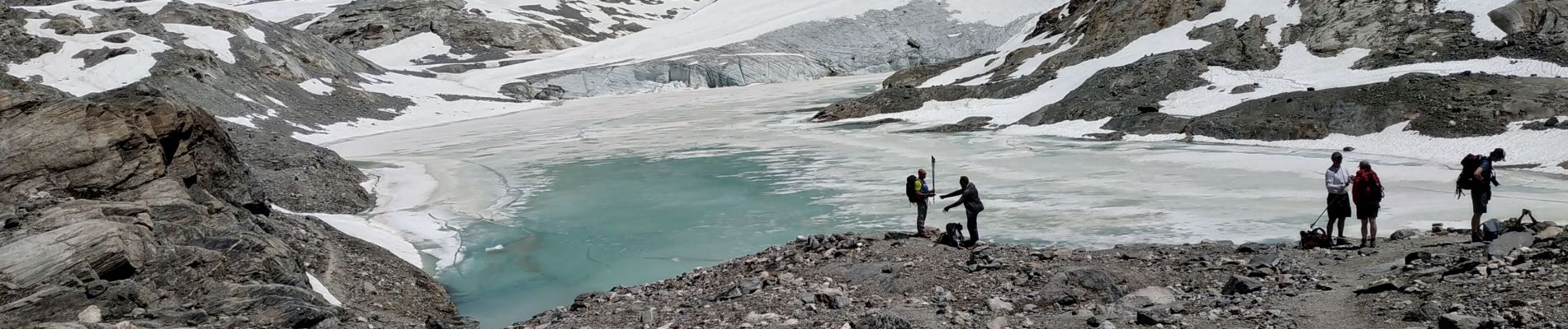 Trail Walking Bonneval-sur-Arc - MAURIENNE. BONNEVAL sur arc : glacier et lac du grand mean - Photo