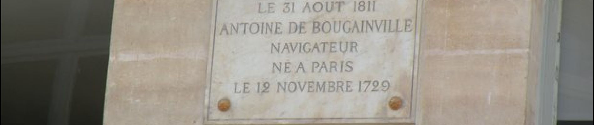 Point of interest Paris - Maison ou est mort Louis-Antoine de Bougainville - Photo